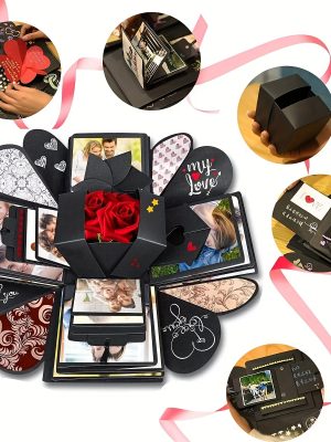Кутия изненада със снимки – DIY подарък за любов и спомени