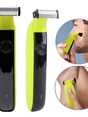 Мъжки електрически тример за интимни зони GZHJGOS – USB зареждане, 500 mAh батерия, бодигрумър за тяло