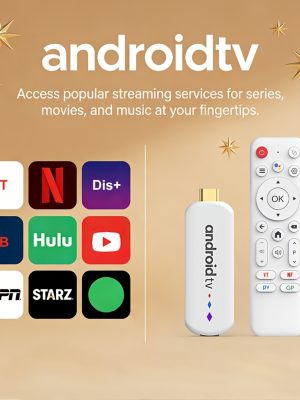 Умен TV Stick H96 Max – Android 14, AllWinner 64‑bit, 4K 60FPS, Wi‑Fi 6, компактен дизайн