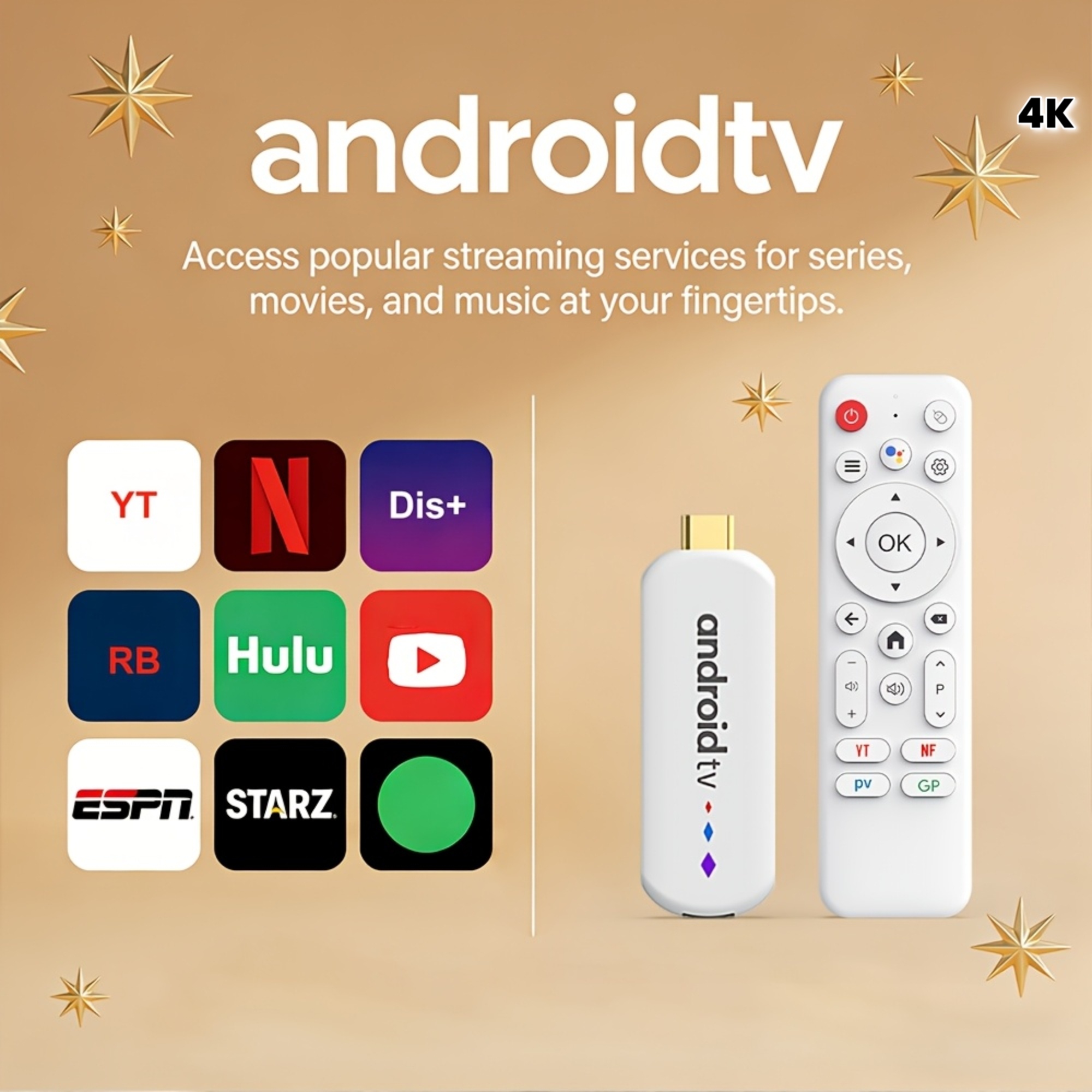 Умен TV Stick H96 Max – Android 14, AllWinner 64‑bit, 4K 60FPS, Wi‑Fi 6, компактен дизайн