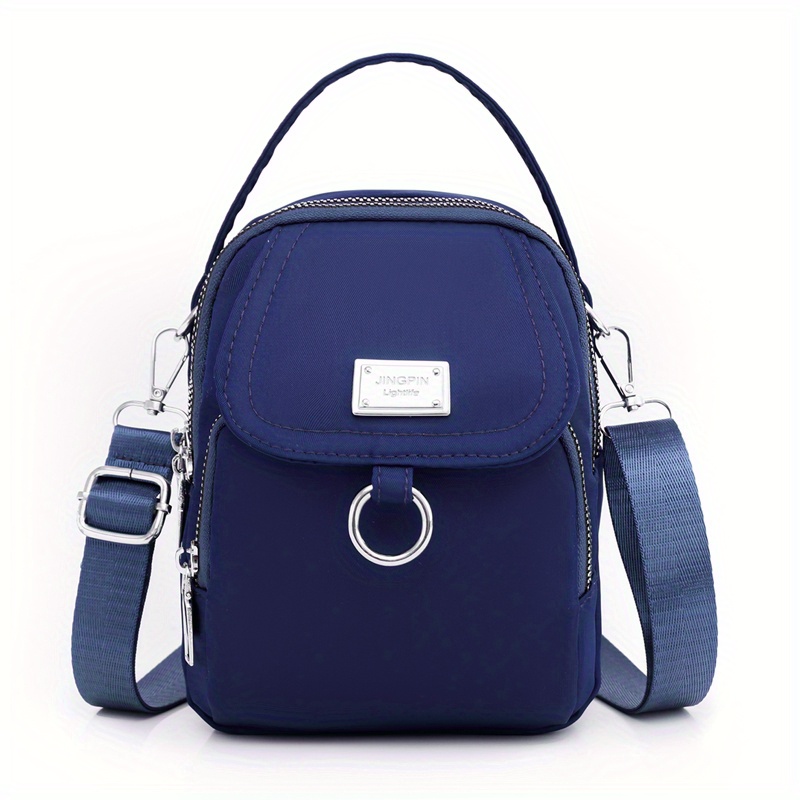 OGEHUAFEE дамска мини чанта през рамо – светлосиня нейлонова crossbody - Image 15