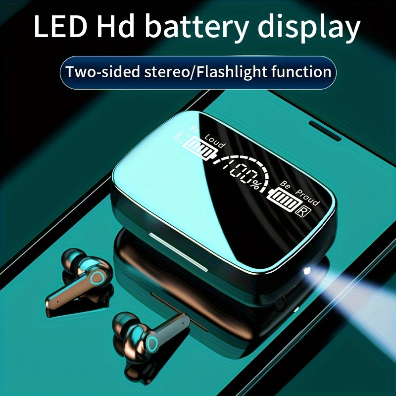 Безжични Слушалки True TWS – LED Дисплей, Дълъг Живот на Батерията, Презареждащи - Image 5