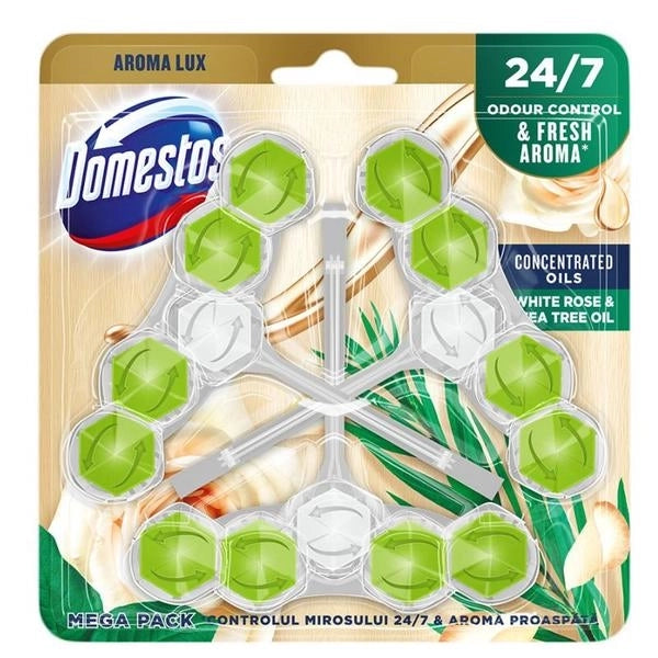 WC топче Aroma Lux 3×55 г | Domestos Power5 Toilet Block