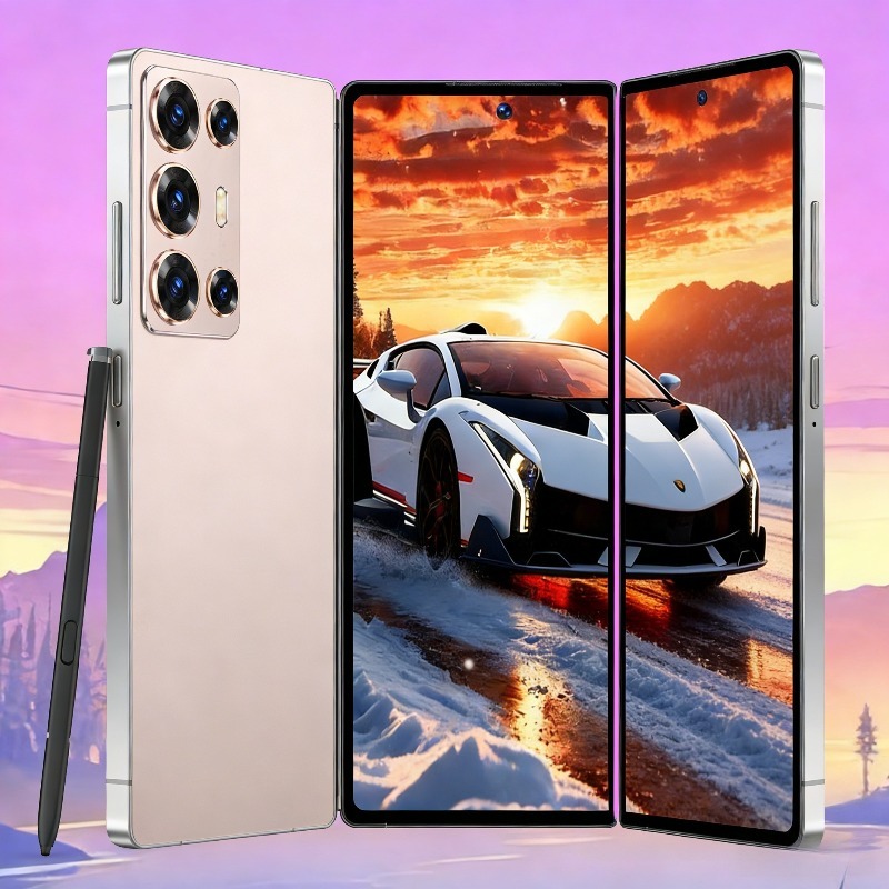 Android смартфон 2026 - 6.8" HD екран, 4+64GB памет, Dual SIM, вграден стилус, Type-C бързо зареждане, GPS, включен кабел - Image 5