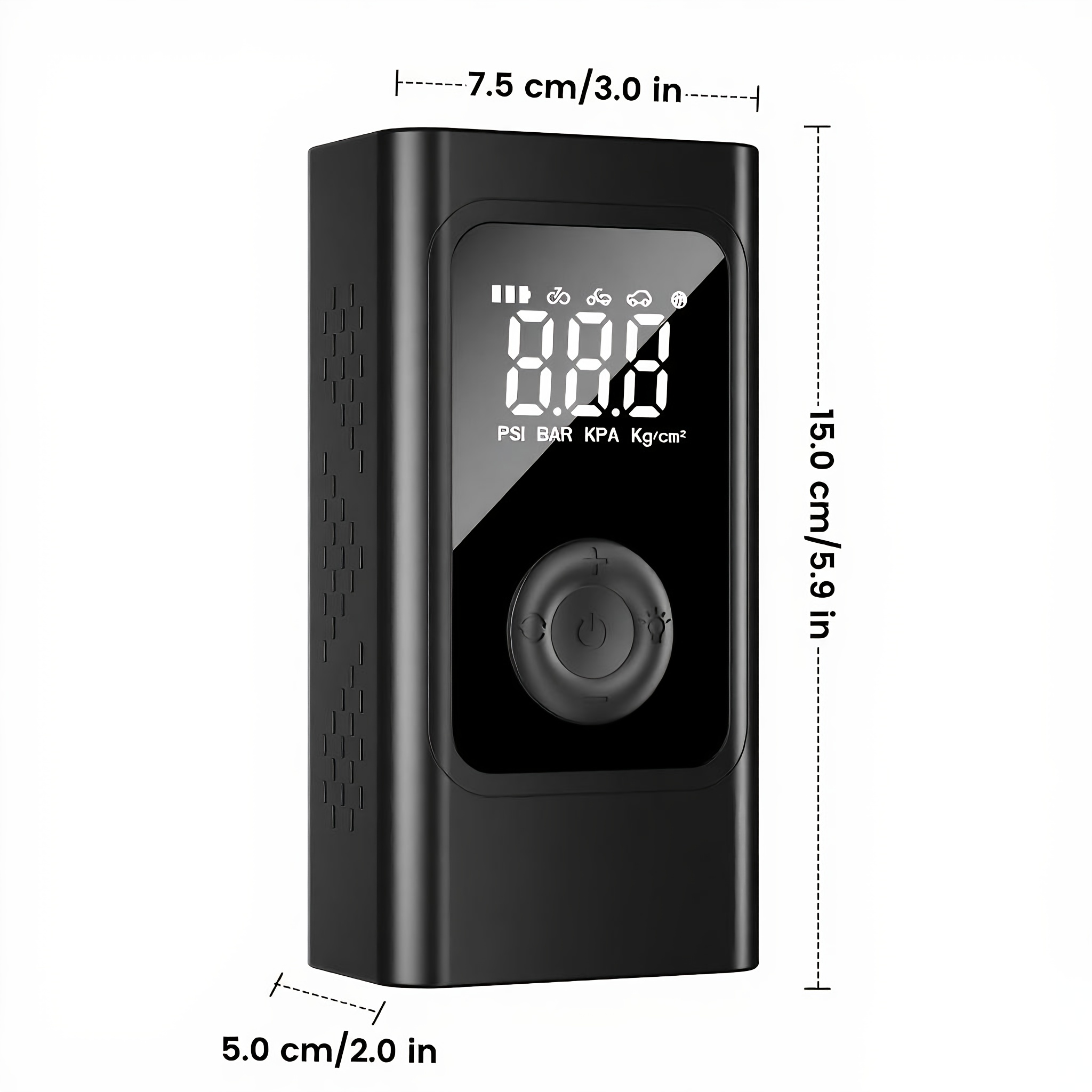 Преносим Стартер за Кола с Компресор – 150PSI, LCD, За Бензин и Дизел - Image 3