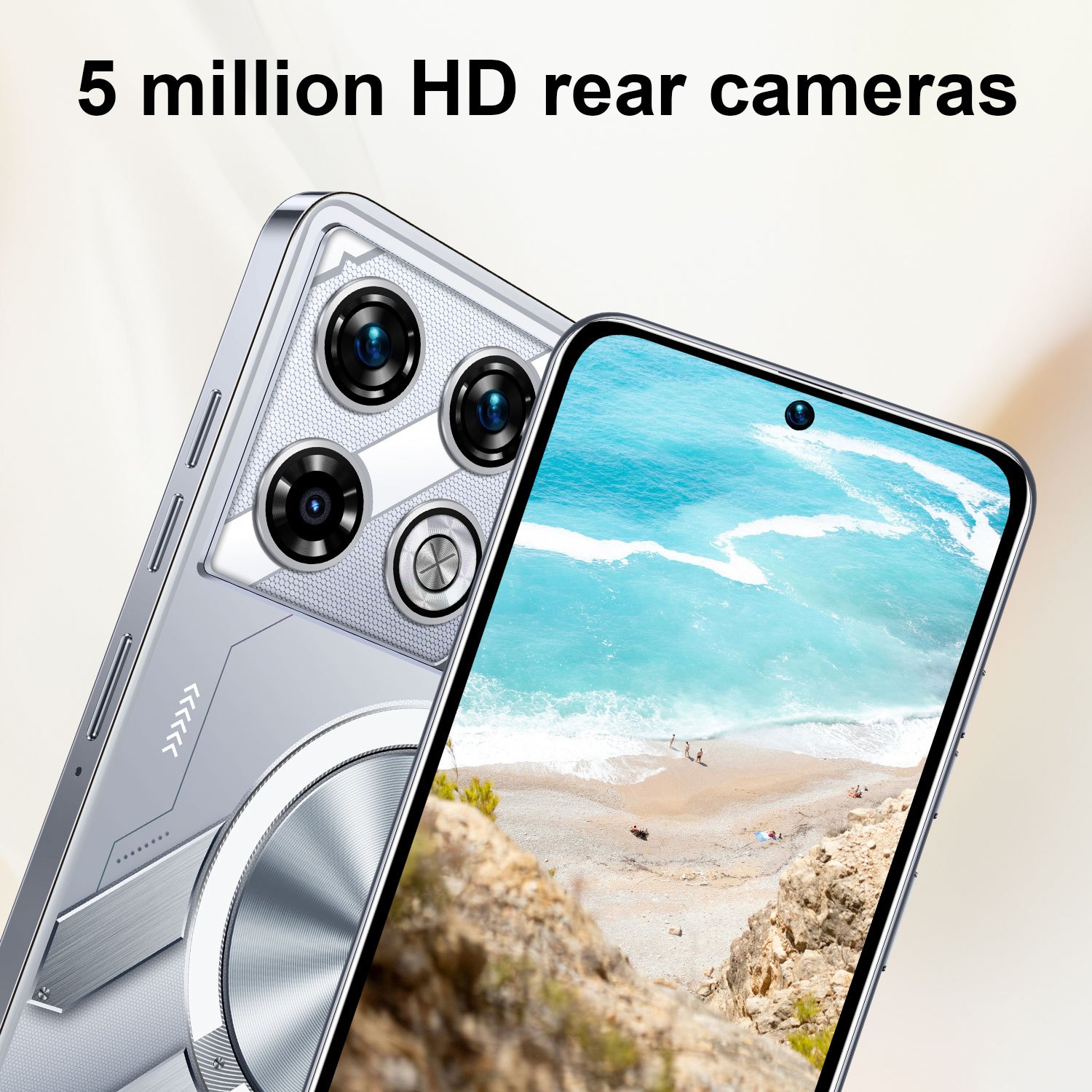 Нов Android смартфон 2026 - 2GB+16GB, 2MP+5MP камера, GPS, Android 8.1, 6.56" голям HD дисплей, батерия с дълъг живот - Image 6