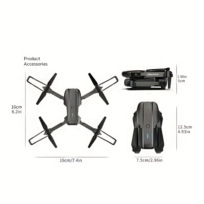 Мини дрон с камера – E99 PRO с 360° обръщане и стабилизация - Image 4
