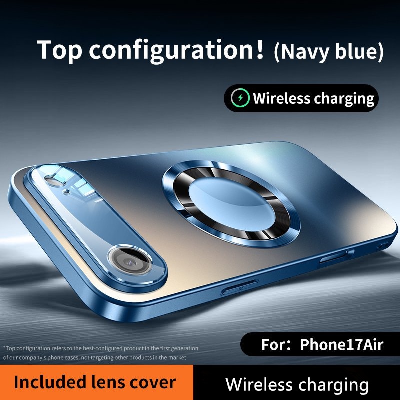 Матов Калъф за iPhone 11-17 Pro Max/Air – Титаниев Металик, Защита на Камерата, Безжично Зареждане - Image 29