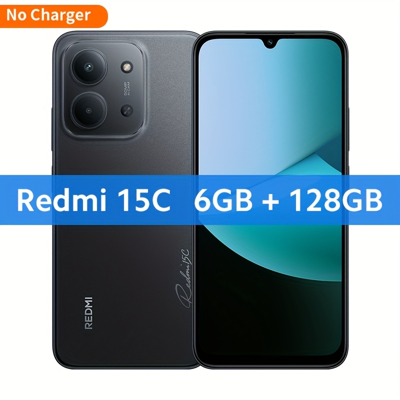 Redmi 15C Глобална версия - Mediatek Helio G81-Ultra, 6.9" дисплей 120Hz, 50MP + 8MP камери, 6000mAh батерия, 33W зареждане, без адаптер, Xiaomi HyperOS 2 - Image 5
