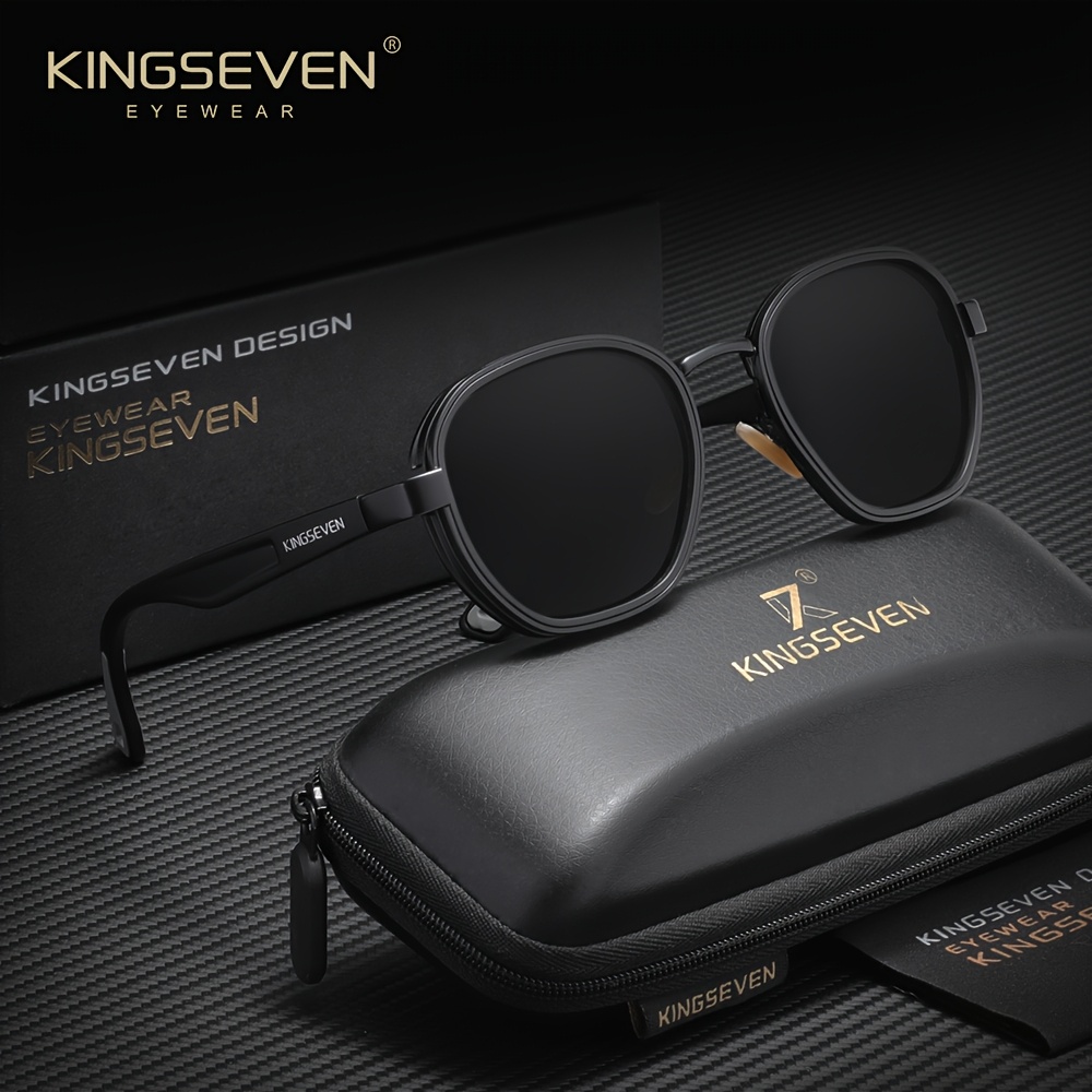 KINGSEVEN Премиум Очилa за Мъже и Жени – Минималистичен Стил, Защитa за Очите - Image 6