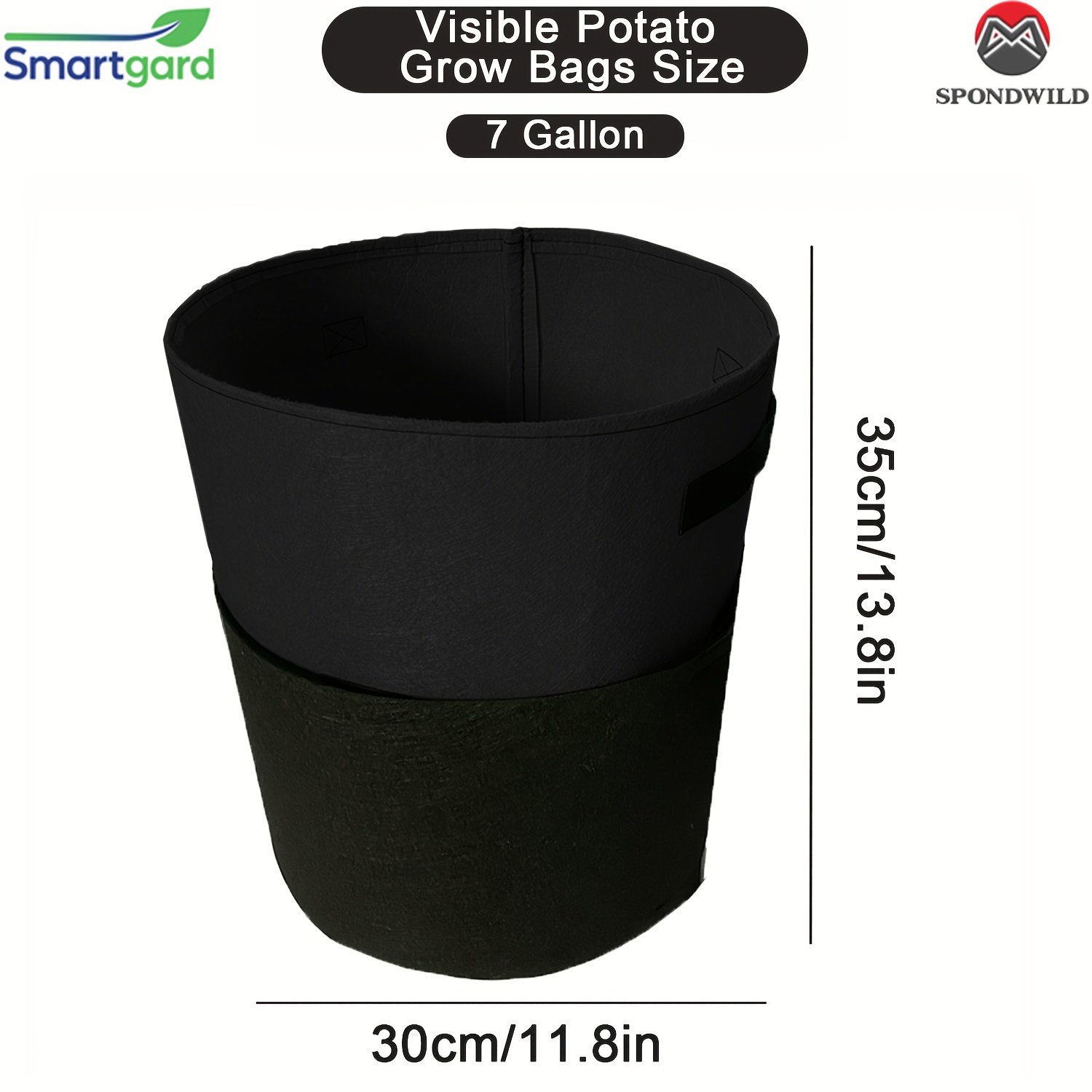Чанти за картофи 26,5 л – саксии за засаждане с клапа - Image 15