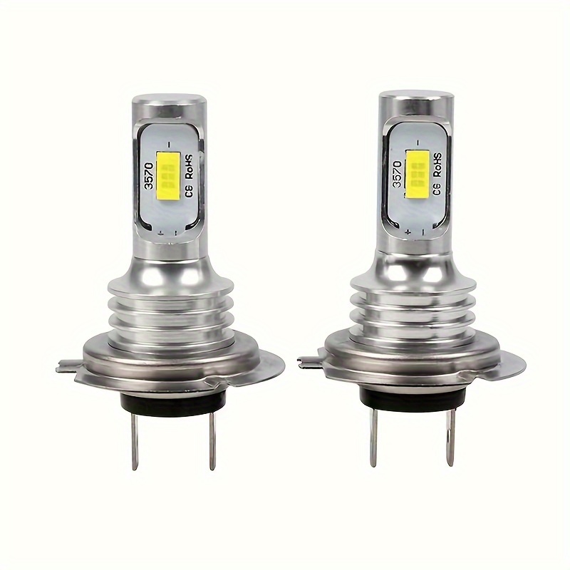 Автомобилни LED Фарове H7 – 2 Бройки, Мъгла, DRL, 12V, 6000K Светлина - Image 2