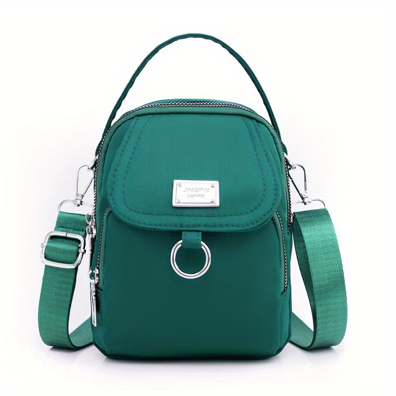 OGEHUAFEE дамска мини чанта през рамо – светлосиня нейлонова crossbody - Image 11