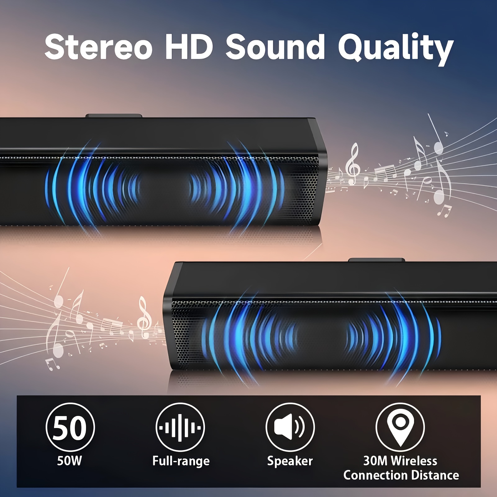 Саундбар за Домашно Кино 2025 HIFI Аудио Стенен и Настолен KTV - Image 4