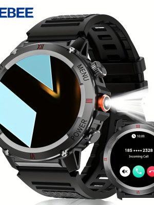 Мъжки фитнес смарт часовник Лифиби – LED, 100+ спортни режима, разстояние и стъпки, идеален за спорт и ежедневие