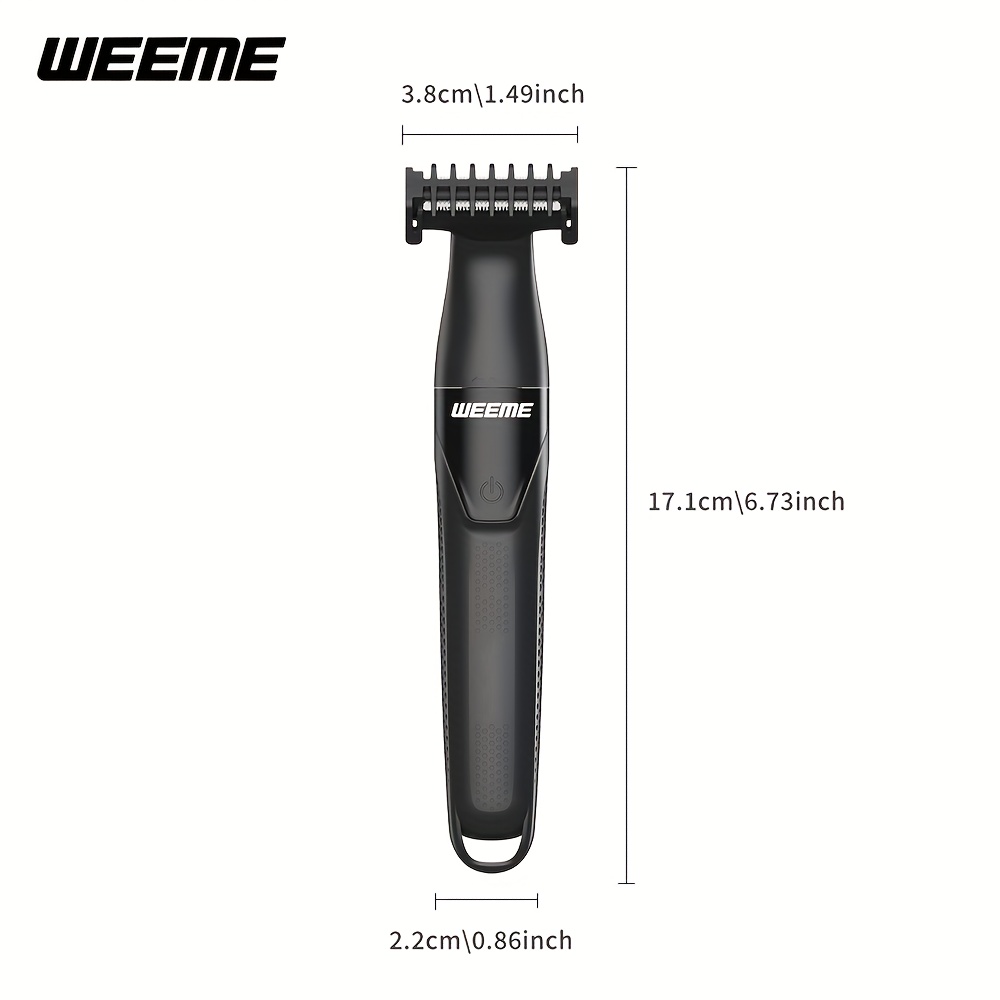 Универсален Тример WEEME 3-в-1 - Безболезнено Премахване на Косми, USB Зареждане - Image 2