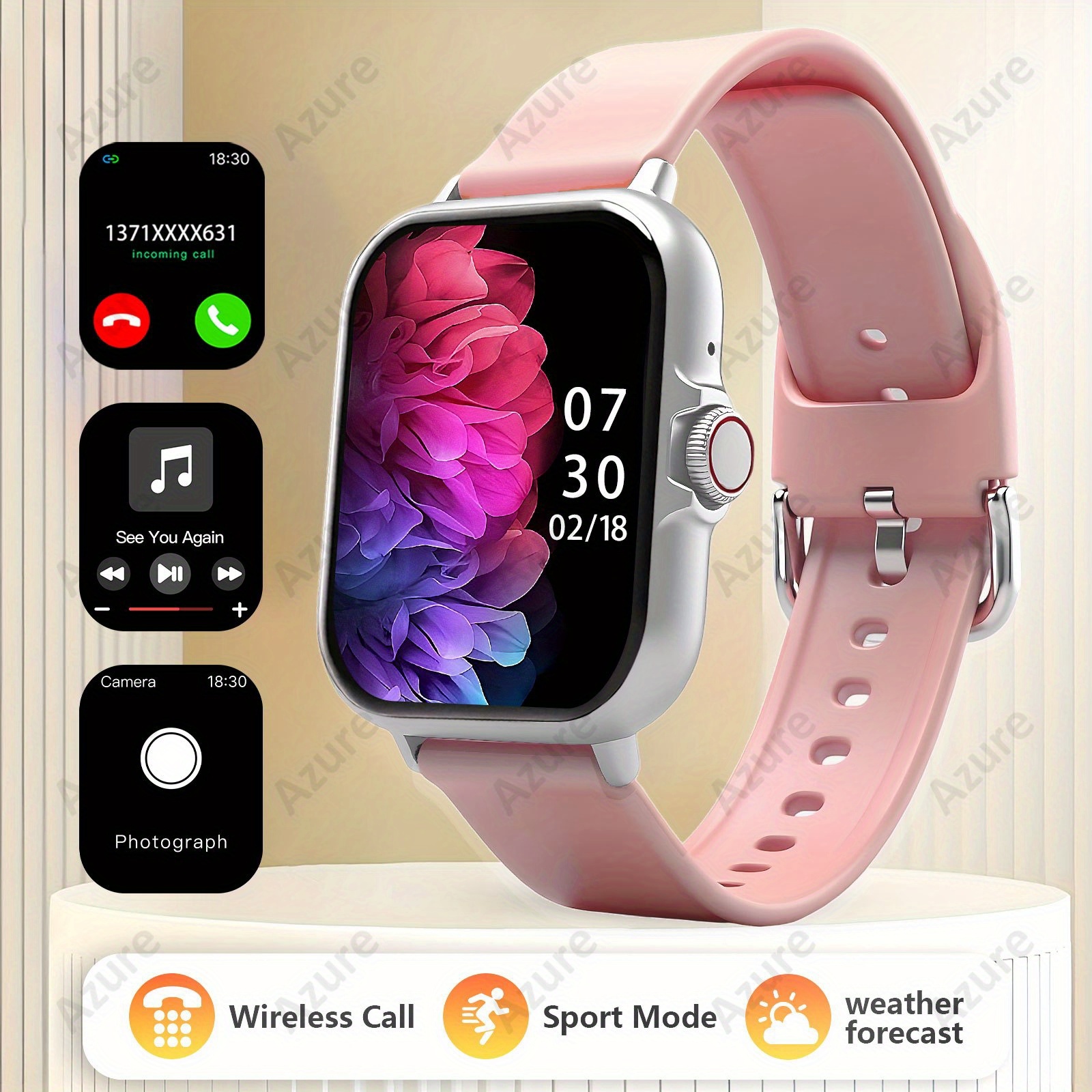 Смарт Часовник 1.83” HD – Обаждания, Известия, Спортни Режими, Android/iPhone - Image 9