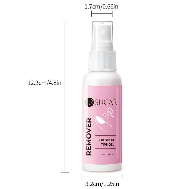 Разтворител за гел лепило и изкуствени нокти – UR SUGAR spray remover - Image 5