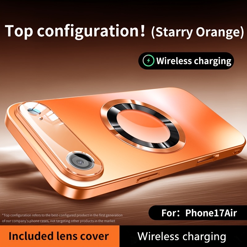 Матов Калъф за iPhone 11-17 Pro Max/Air – Титаниев Металик, Защита на Камерата, Безжично Зареждане - Image 9