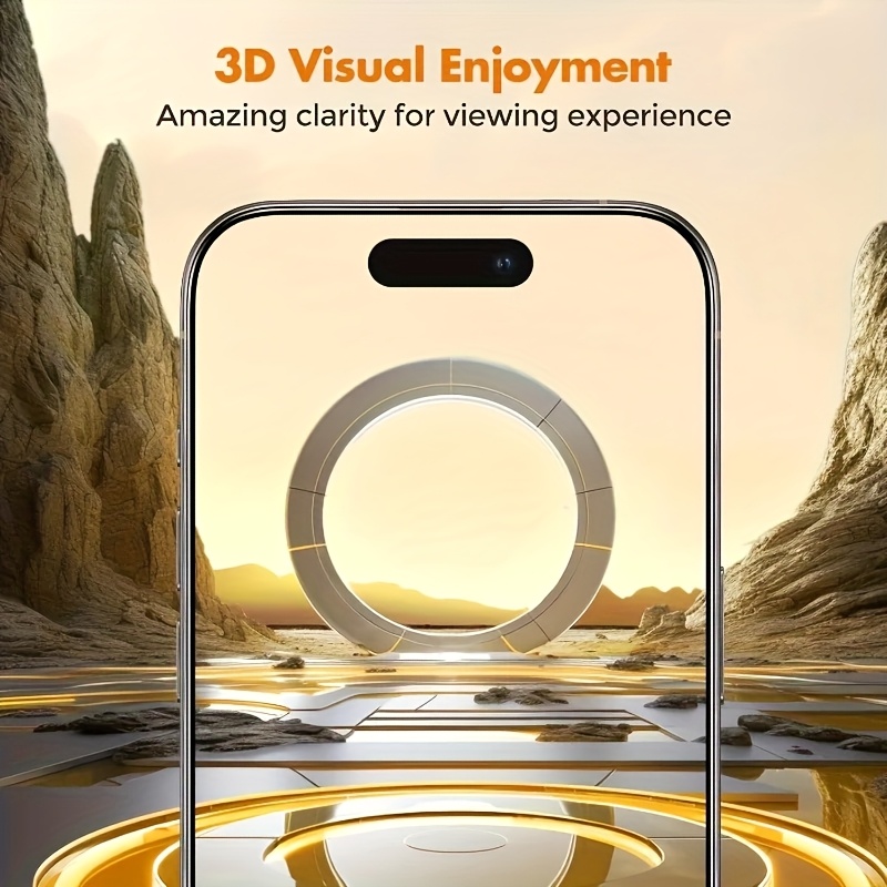 4 бр. закалено стъкло за iPhone – пълно покритие, 9H+, Ultra HD, анти‑подслушване - Image 10