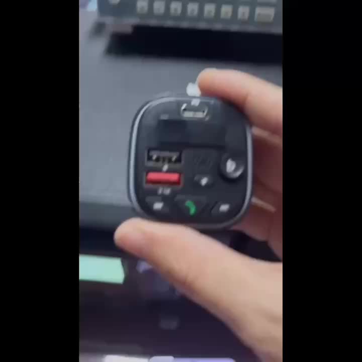 FM Трансмитер с Bluetooth и USB – Авто Зареждане за Телефон и Таблет + Свободни Ръце за Обаждания - Image 11
