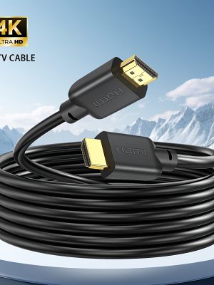 4K HDTV кабел 2.0/1.4 – мъжки към мъжки, HDR, 3D, ARC, HDCP 2.2, за конзоли и телевизори