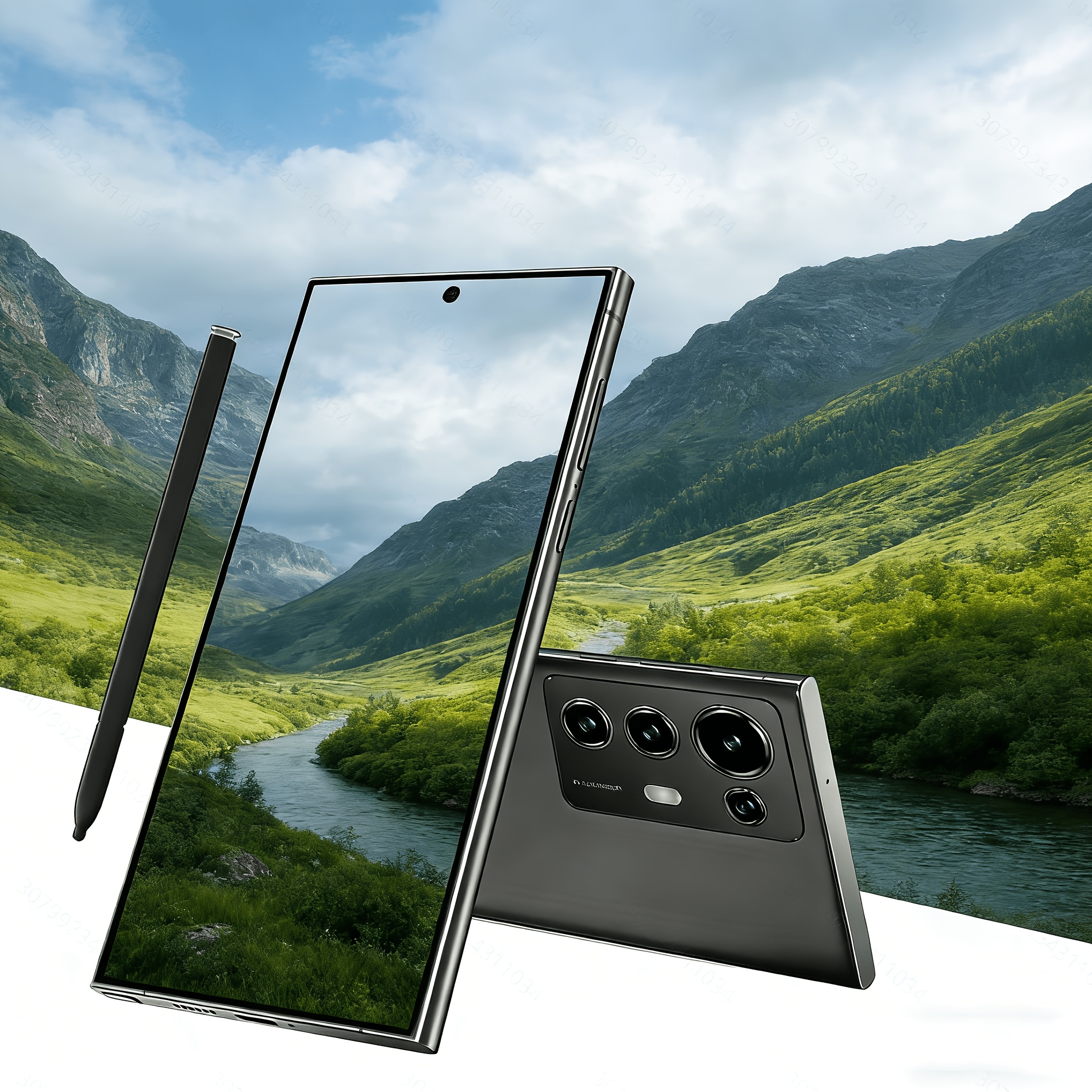 2026 Android смартфон 4.5" HD - Dual SIM, 4GB RAM, 64GB памет, стилус, Type-C, Wi-Fi, слушалки и ръководство включен - Image 3