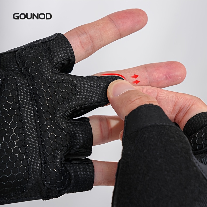 Ръкавици за фитнес GOUNOD – спортни ръкавици за вдигане на тежести - Image 8