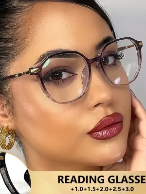 Винтидж очила за четене с висококачествени лещи +1.0 до +3.0 – Унисекс, ежедневна употреба