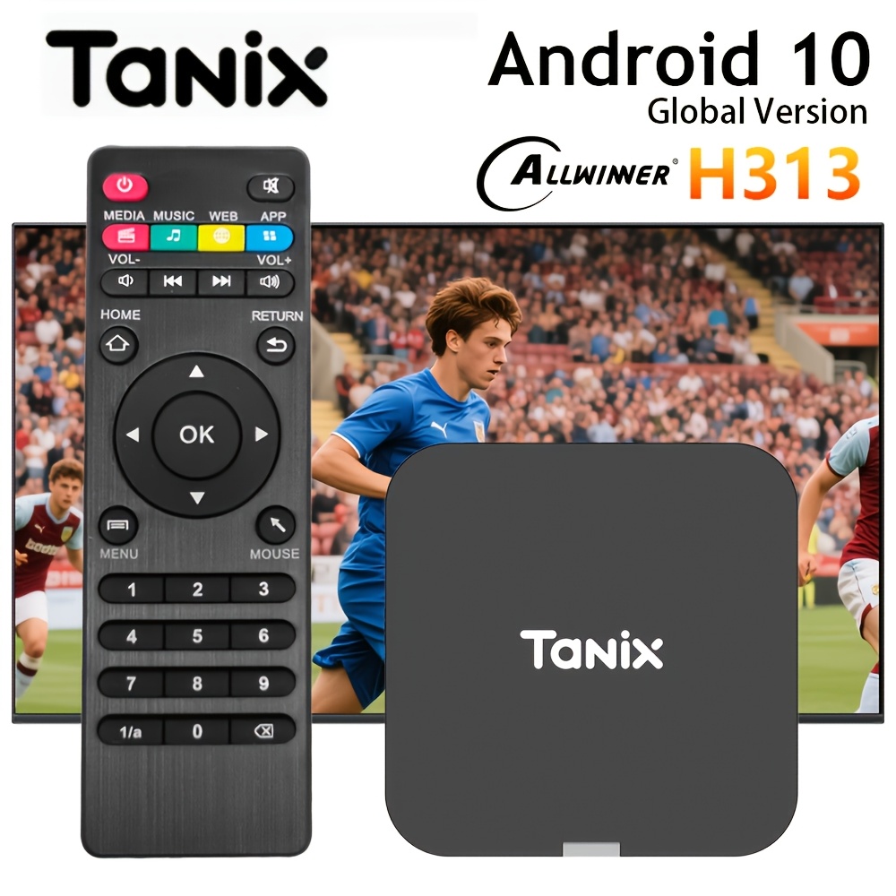 TUOGTCI Android Мини ТВ Бокс – H313 Quad‑Core, Android 10.0, 4K 60FPS, компактен дизайн - Image 9
