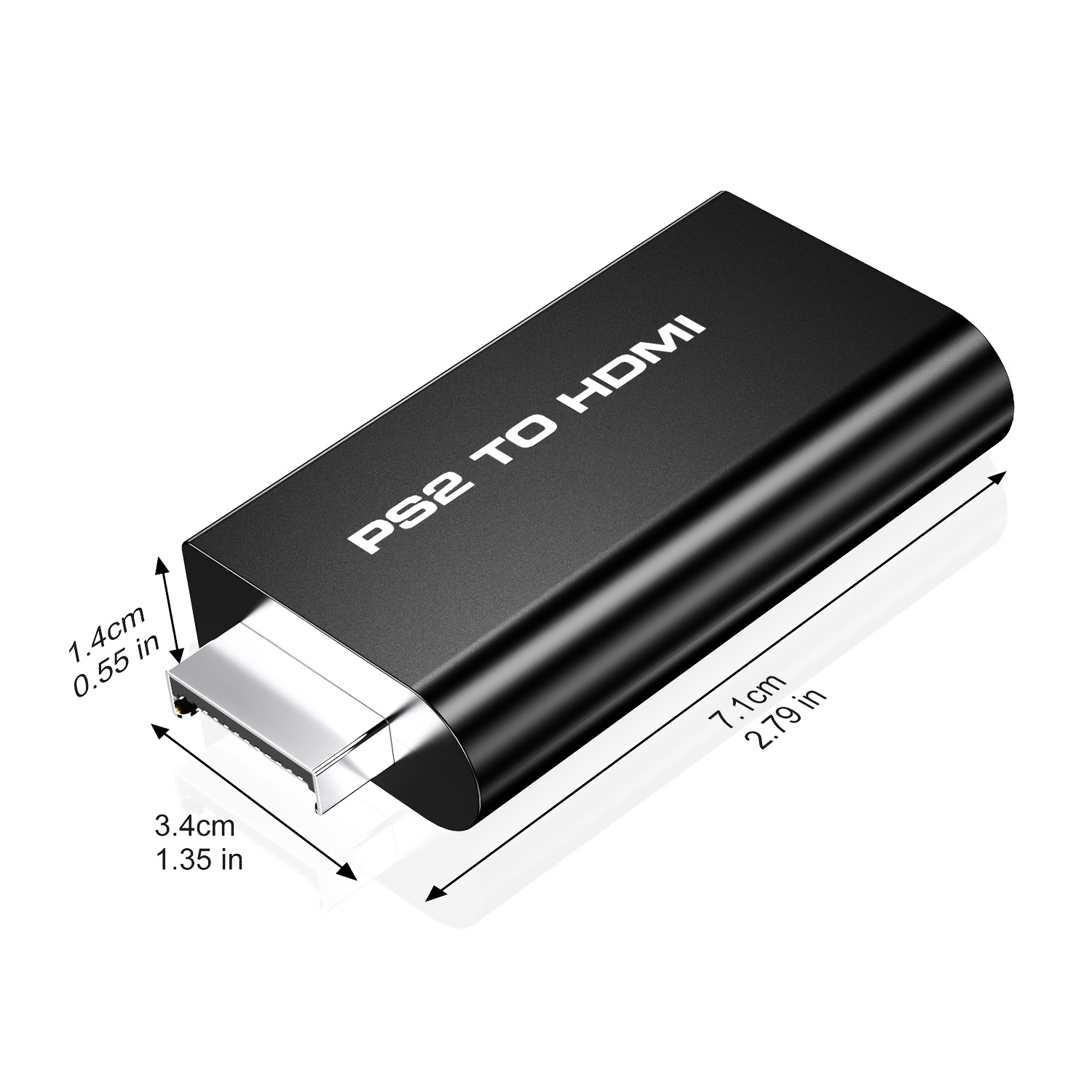 HDTV адаптер за PS2 – аудио/видео конвертор, лесна връзка към HD телевизори - Image 2