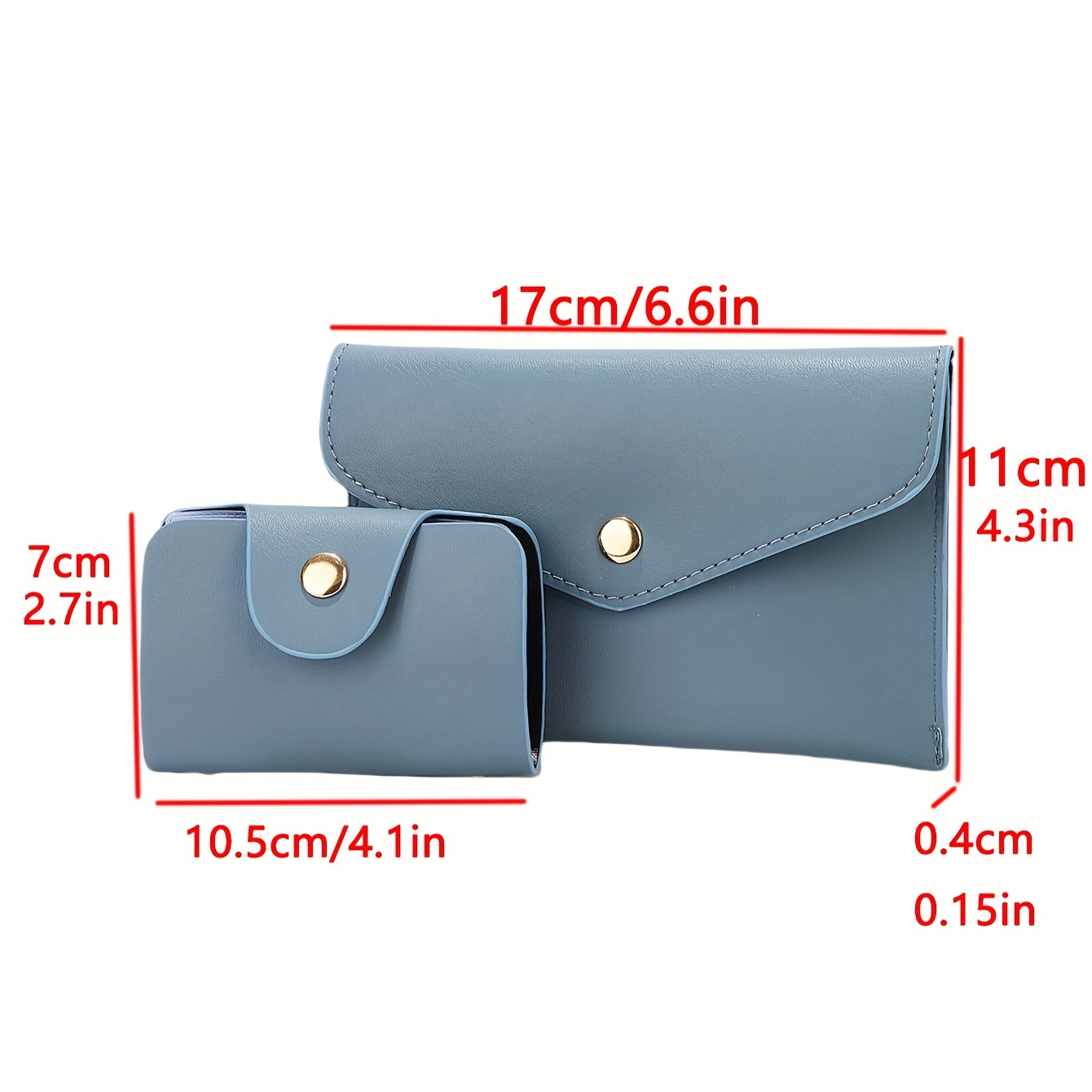 Комплект дамски чанти 3 части – раменна, ръчна и crossbody чанта - Image 8