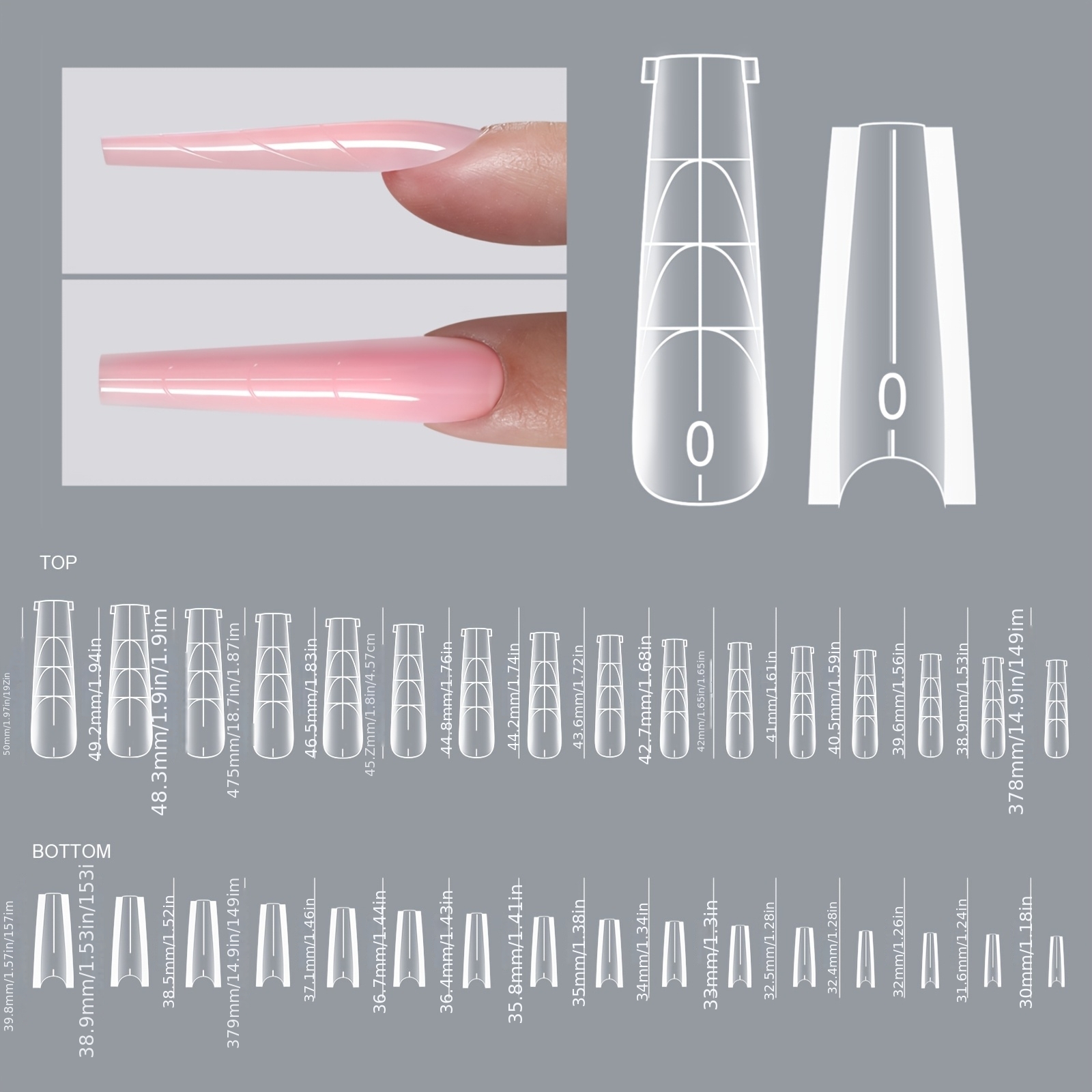 Форми за удължаване на нокти 120 бр – dual forms за бърз маникюр - Image 8