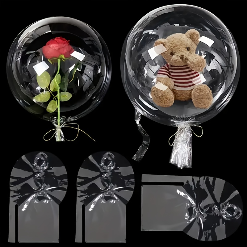 Прозрачни балони Bobo 15 бр – големи балони за украса 26/30 инча - Image 4