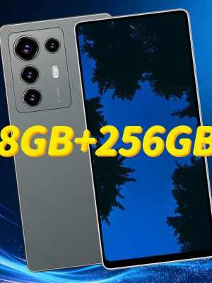 Нов смартфон 2026 – 7.5″ HD екран, 8GB+256GB памет, интелигентно отключване с лице, подходящ за бизнес, пътувания и обучение