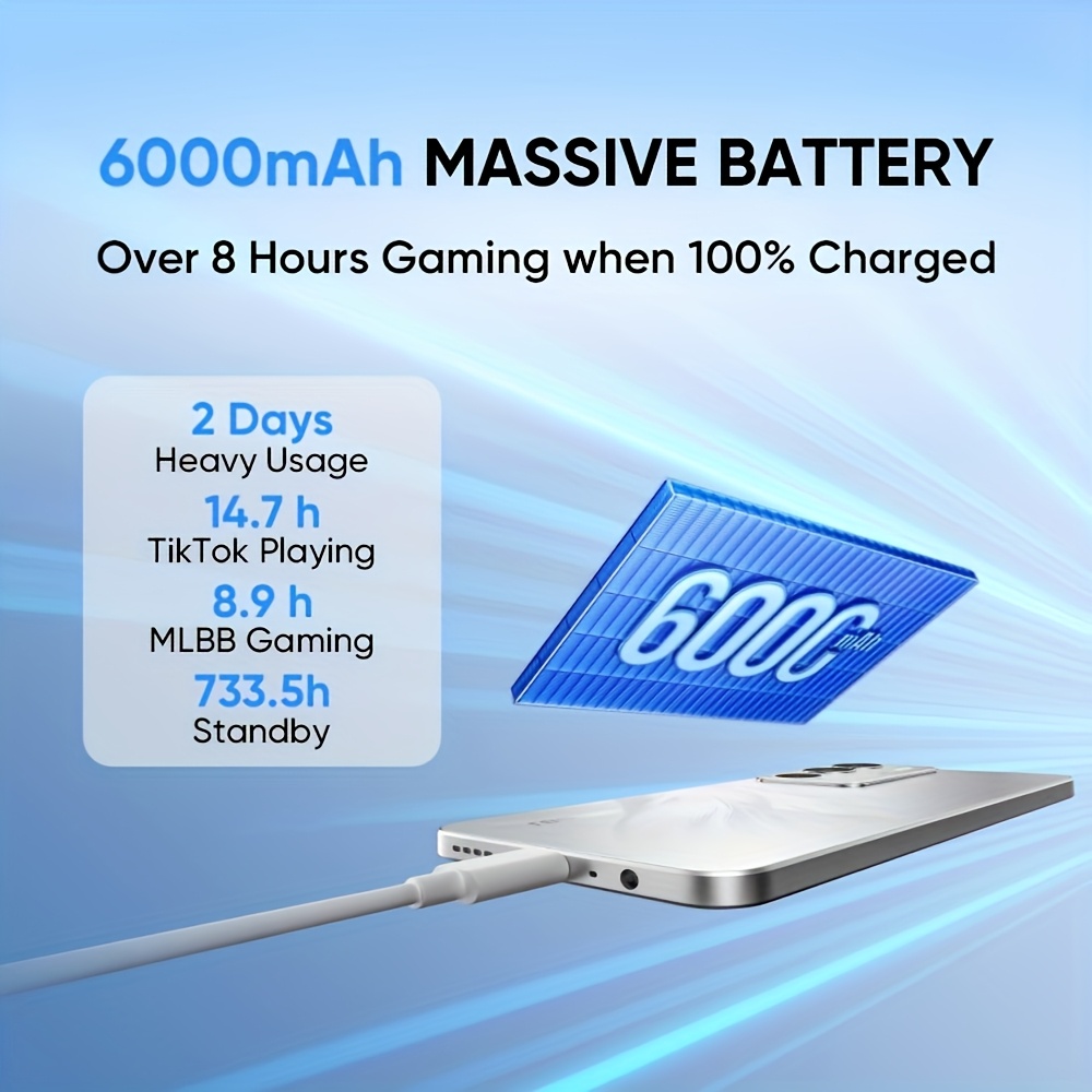 Realme C71 8+256GB 4G LTE -, Android 15, 6.7" OLED 120Hz дисплей, 6000mAh батерия, 50MP камера, без адаптер - Image 9