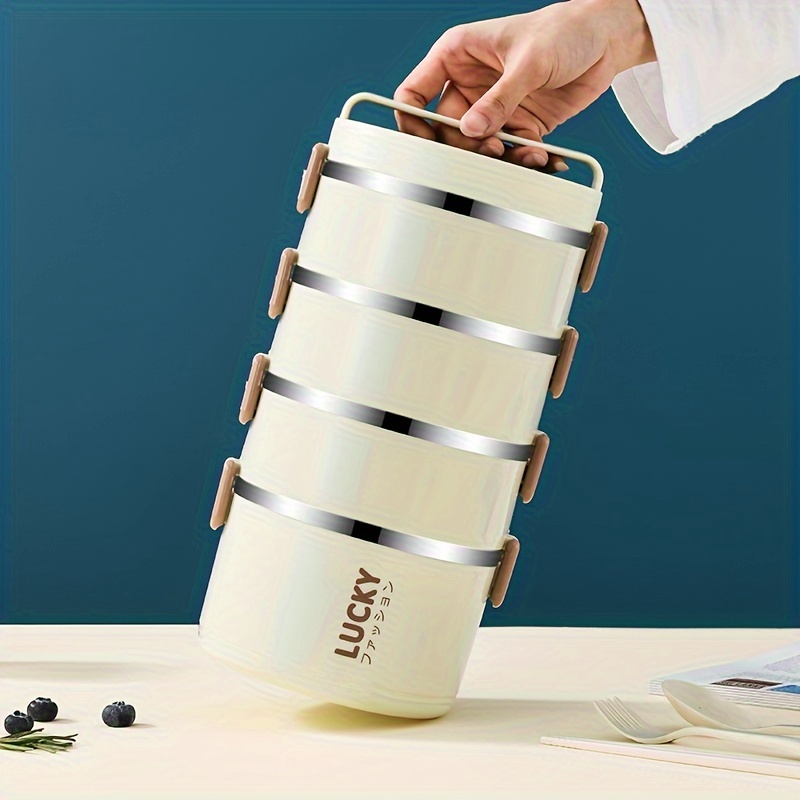 Кутия за Обяд от Неръждаема Стомана с Чанта – Изолирана Lunch Box за Училище и Работа - Image 12