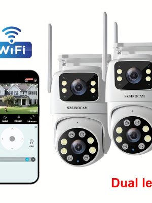 Външна WiFi Камера за Дом – 5G, USB Захранване и Безопасно Наблюдение