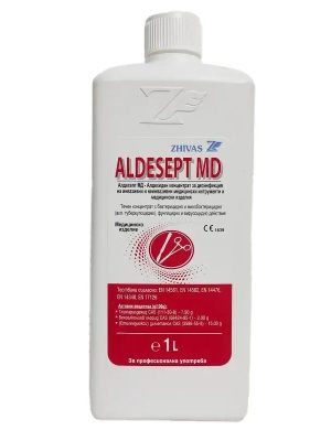 Aldesept MD 1 л – Дезинфекция и студена стерилизация на инструменти | АЛДЕСЕПТ MD