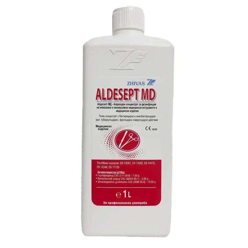 Aldesept MD 1 л – Дезинфекция и студена стерилизация на инструменти | АЛДЕСЕПТ MD
