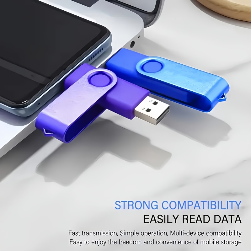 2‑в‑1 USB флаш памет Type‑C + USB 2.0 – 512MB до 128GB, за телефони, лаптопи и таблети - Image 12