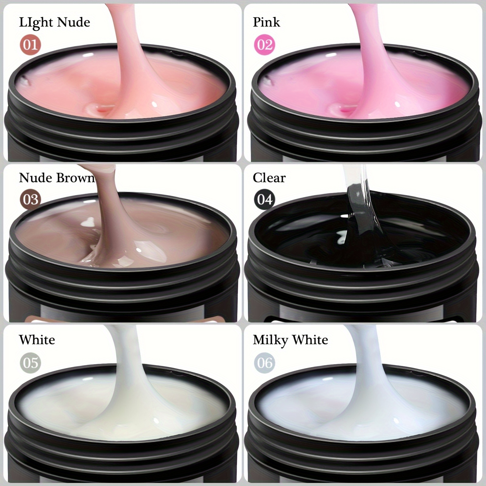 Гел за изграждане на нокти 150G – 3 в 1 builder gel за удължаване - Image 12