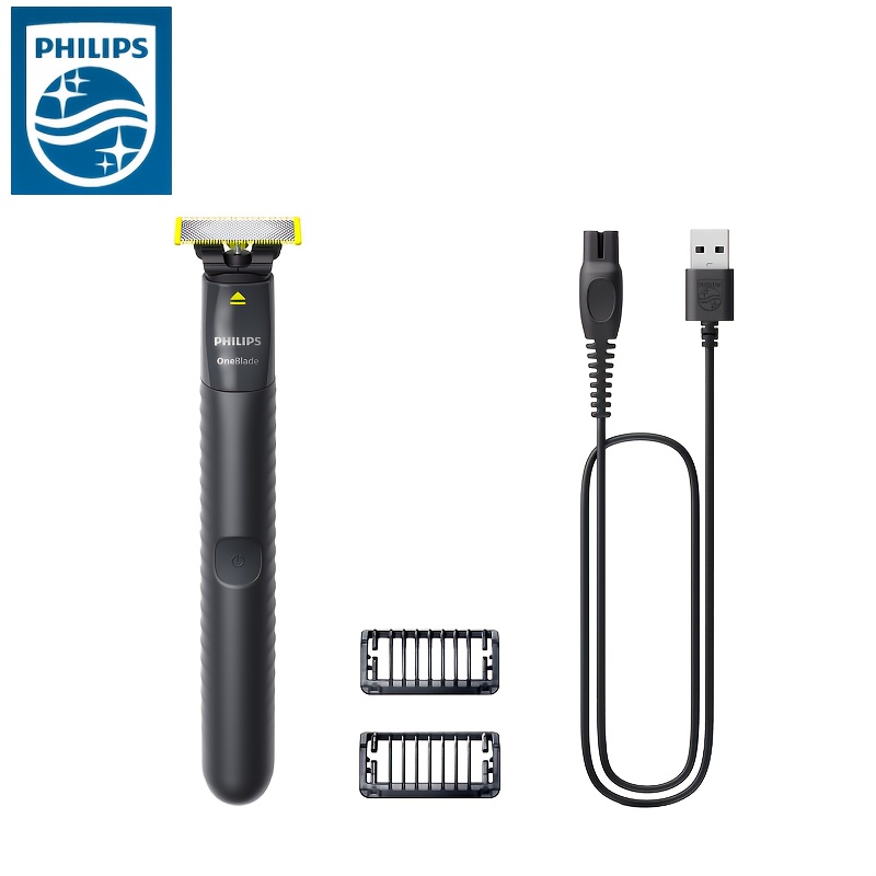 Philips OneBlade QP1424/10 Тример - Акумулаторна Самобръсначка с 60+ Мин Работа