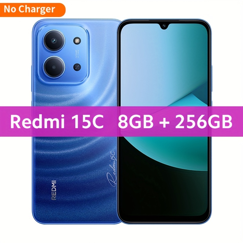 Redmi 15C Глобална версия - Mediatek Helio G81-Ultra, 6.9" дисплей 120Hz, 50MP + 8MP камери, 6000mAh батерия, 33W зареждане, без адаптер, Xiaomi HyperOS 2 - Image 10