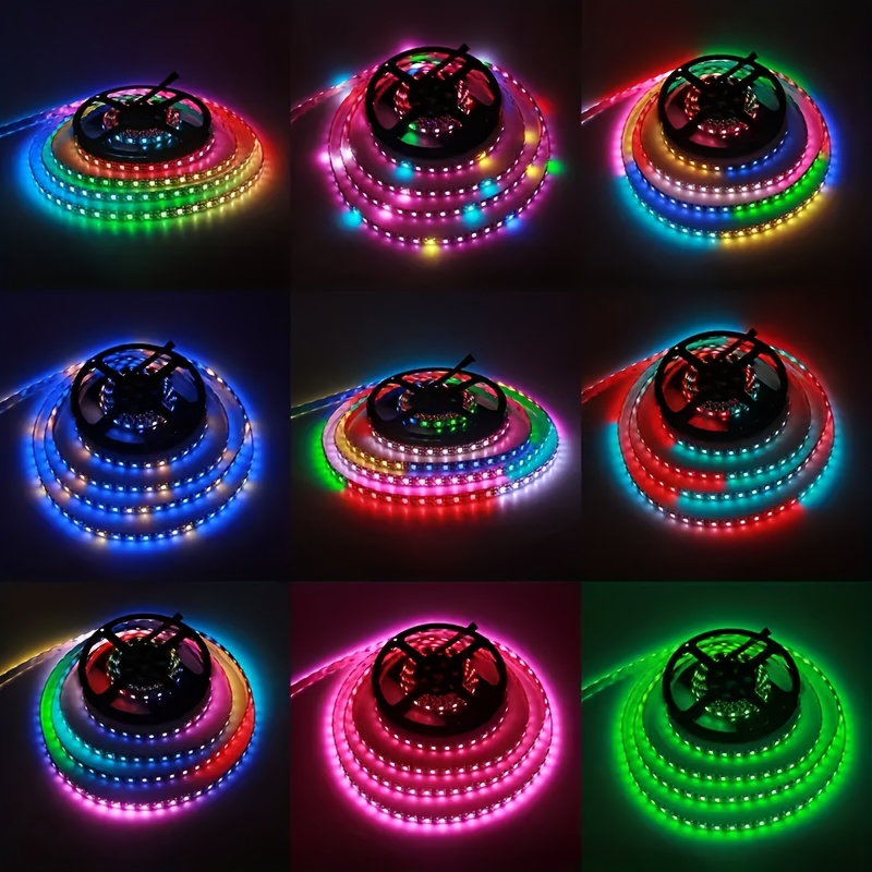 RGB LED лента с USB захранване – управление чрез приложение, музикална синхронизация и таймер - Image 6