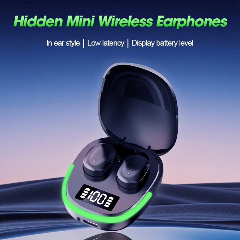 Безжични Bluetooth Слушалки 5.0 – Шумопотискане, LED Дисплей и HiFi Звук - Image 2