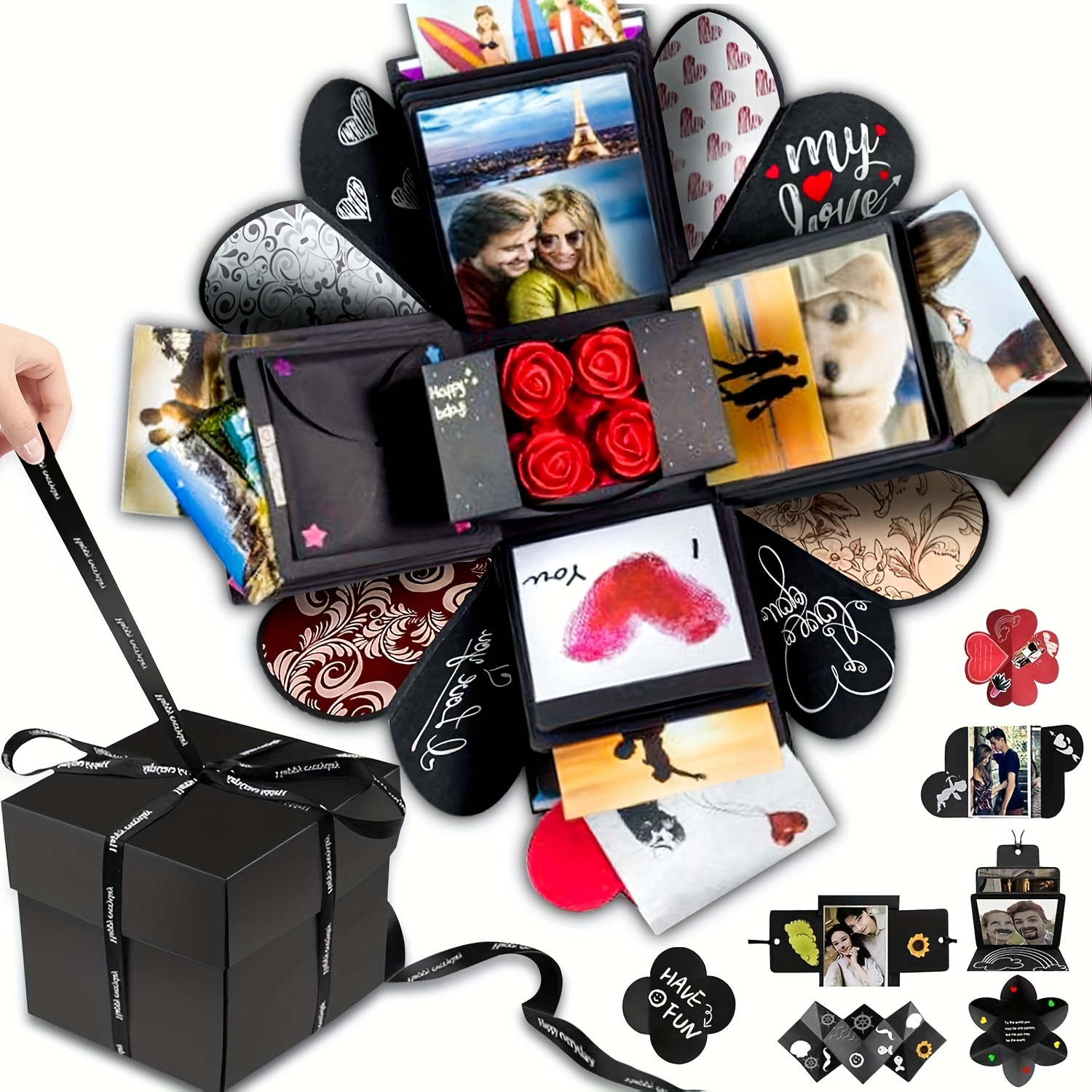Кутия изненада със снимки – DIY подарък за любов и спомени - Image 3