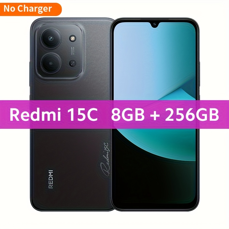 Redmi 15C Глобална версия - Mediatek Helio G81-Ultra, 6.9" дисплей 120Hz, 50MP + 8MP камери, 6000mAh батерия, 33W зареждане, без адаптер, Xiaomi HyperOS 2 - Image 7