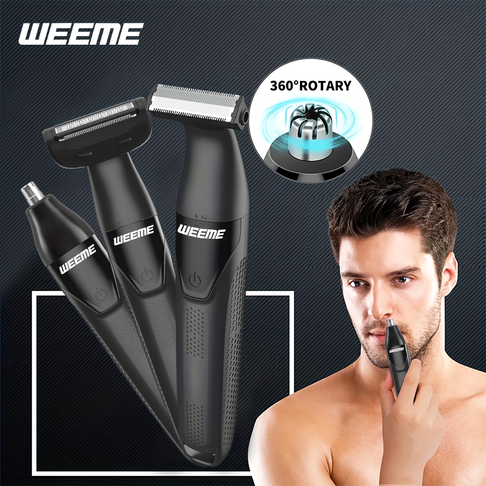 USB Зареждащ се Универсален Бръснар WEEME - За Подмишници, Крака, Ръце и Брада - Image 10