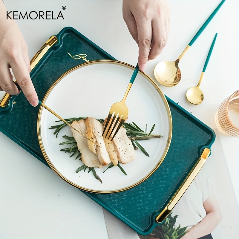 Комплект прибори за хранене 24 части – KEMORELA луксозен кухненски комплект от неръждаема стомана - Image 10